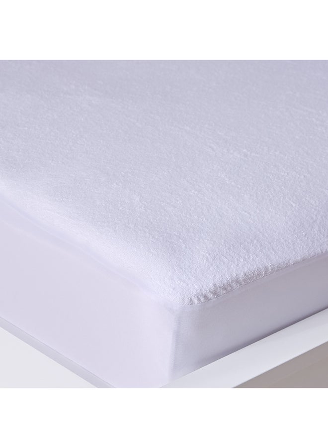 Home Box Terry Waterproof King Mattress Protector 200 x 33 x 180 cm  - Image 4
