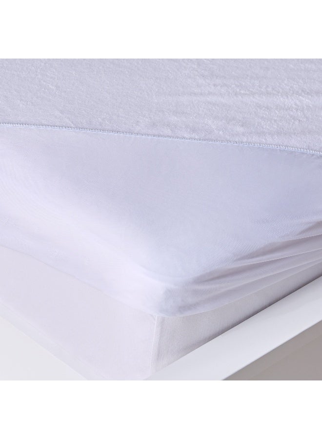 Home Box واقي مرتبة ملكي مضاد للماء تيري 200 x 33 x 180 سم - Image 5