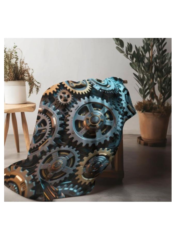 general Flannel thin blanket (warm and comfortable, suitable for sleep, gaming, dust removal and sandproof) 150cm*200cm - 816 - Image 1