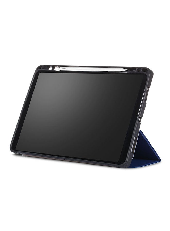 DUSALA Protective Case Cover For Apple iPad Pro 11 Inch With Pen Holder Dark Blue - Image 4