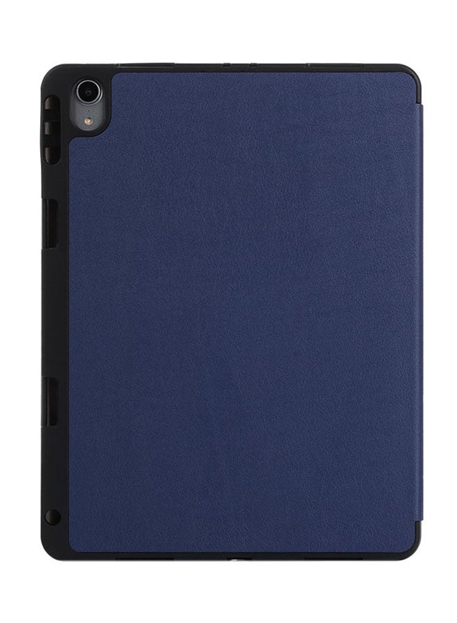 DUSALA Protective Case Cover For Apple iPad Pro 11 Inch With Pen Holder Dark Blue - Image 2