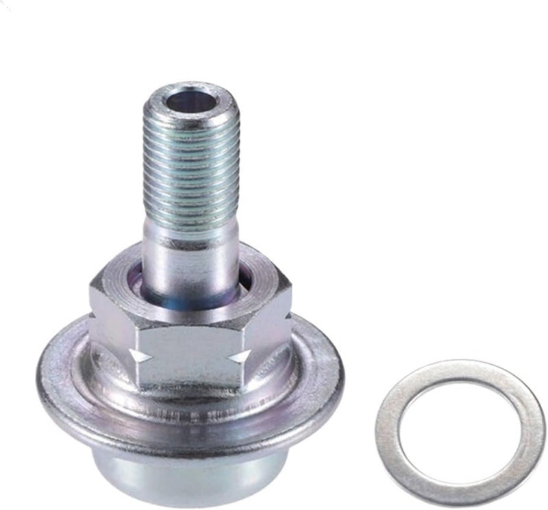 Compatible 23270-50010 Fuel Injection Pressure Damper for Toyota 1987-2006 Replacement Parts Silver - Image 2