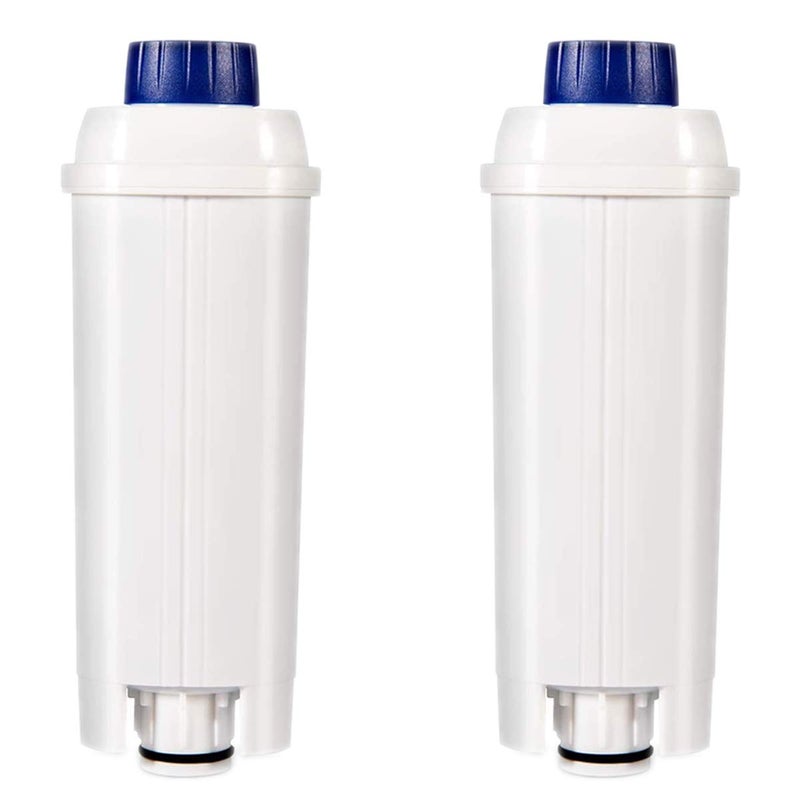PUREUP PUREUP 2 packs Water Filter Compatible with Longhi Filter DLSC002 ECAM ETAM DLS C002 EC680 EC800 Water Filter Cartridges Activated Carbon Softener 