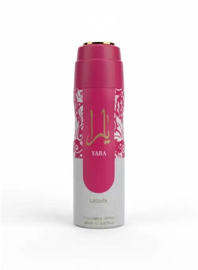 لطافة بخاخ يارا كاندي معطر للجسم من لطافة 200 مل - Image 1