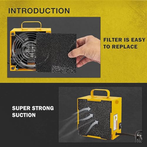 KOTTO Solder Fume Extractor with 2 Magnetic Helping Hands and 5 Carbon Filters -Breathe Fresh Air for various Welding Scenarios, Essential for DIY Soldering, Phone Repair, Hobbies, Jewelry, and Crafts - Image 4
