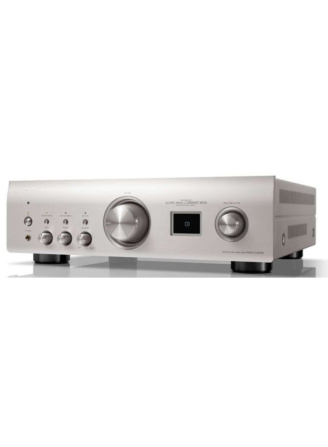DENON PMA-1700NE Integrated Amplifier (140W x 2), Built-in USB-DAC & Phono Equalizer, Analog Mode, Ultra-High Current Power Circuit, Advanced AL32 Processing Plus, Hi-Res Audio, Silver - Image 2