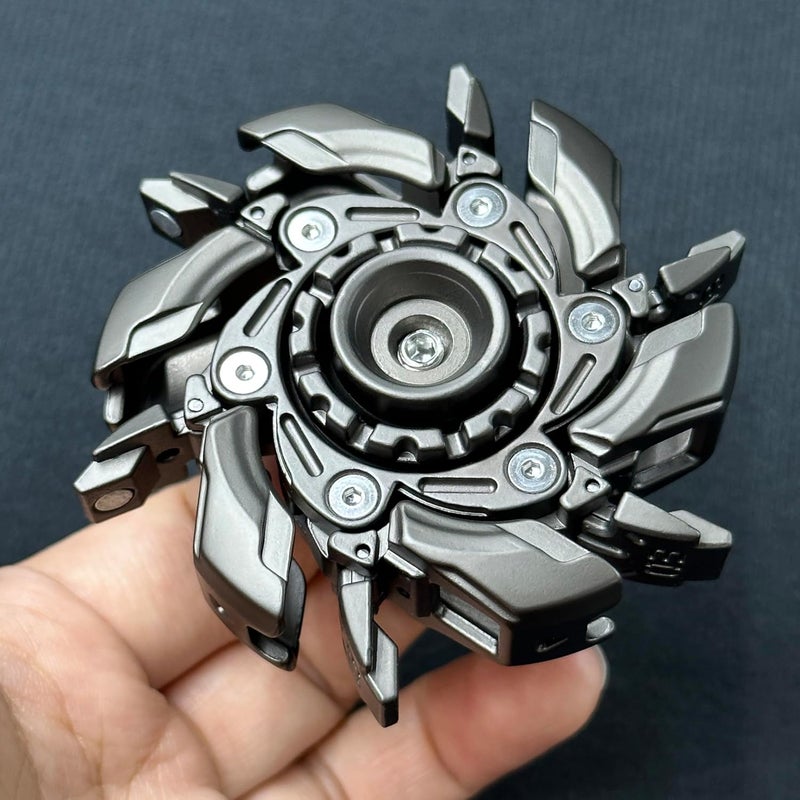 T-Conceal EDC Fidget Sliders Open Armor Spinning Top Fidget Toy Stress Relief for Adults Magnetic Metal - Image 1