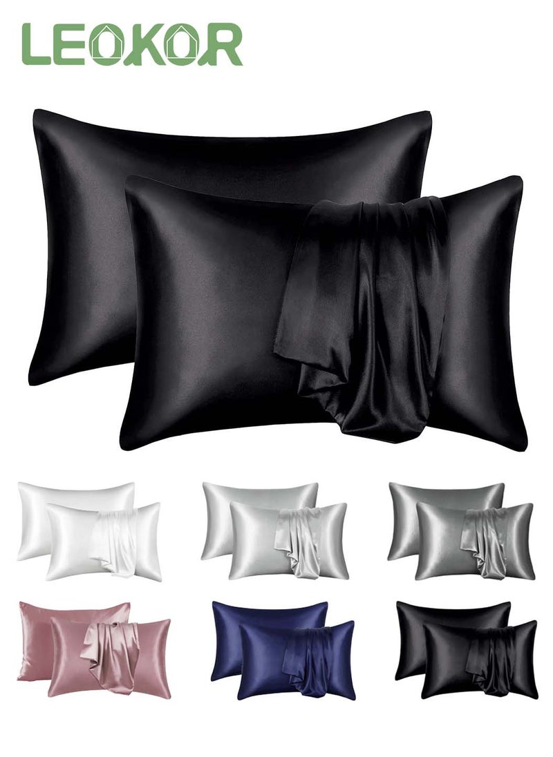 Faux Silk Pillowcase Soft Satin Pillow Covers for Hair and Skin Cooling Pillow Cases - pzsku/Z899CAC8EF822F1A848AEZ/45/_/1728715643/a7867698-566c-489f-a044-e5b2a30ebcee