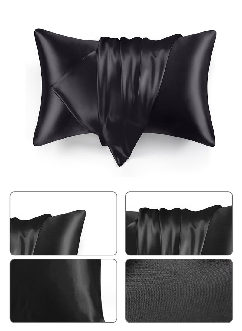 Faux Silk Pillowcase Soft Satin Pillow Covers for Hair and Skin Cooling Pillow Cases - pzsku/Z899CAC8EF822F1A848AEZ/45/_/1728715663/9d9c4024-d076-463c-ac11-5867cd2dee68