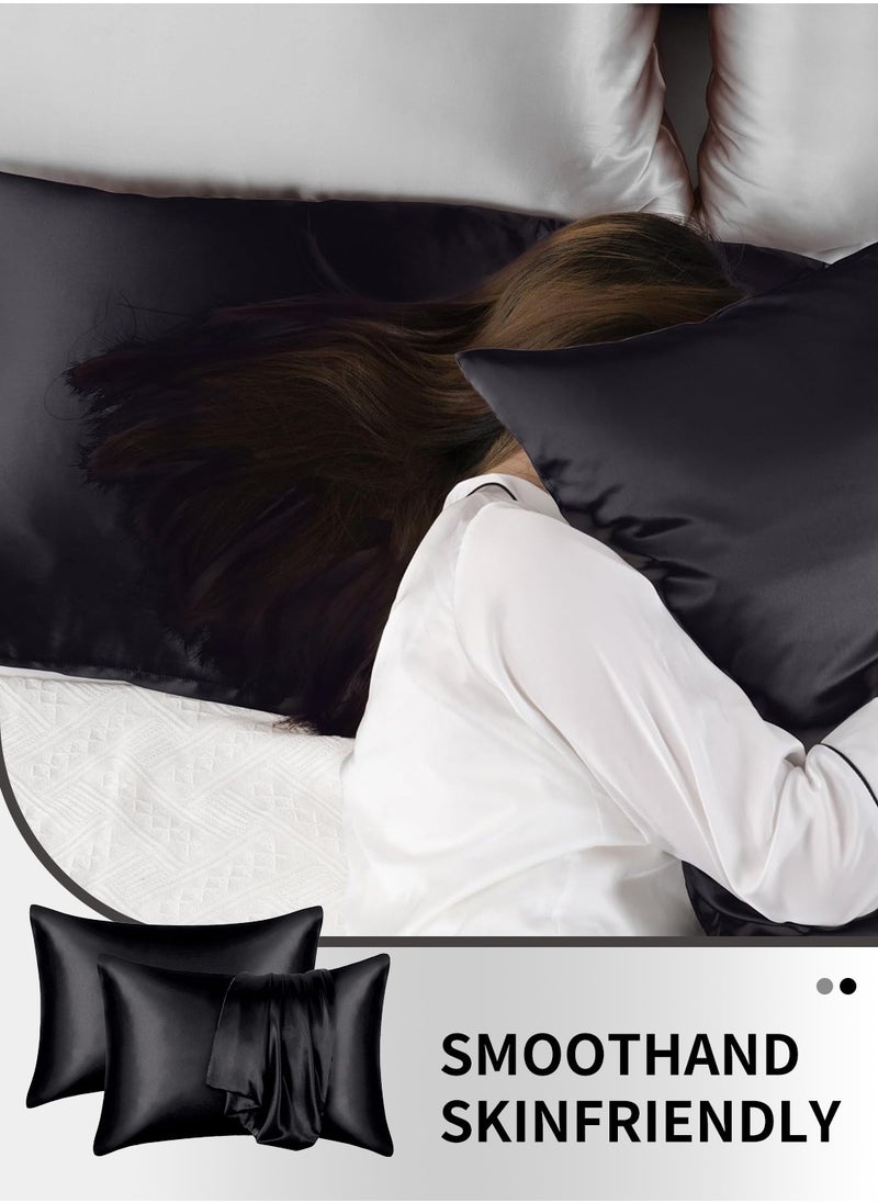 Faux Silk Pillowcase Soft Satin Pillow Covers for Hair and Skin Cooling Pillow Cases - pzsku/Z899CAC8EF822F1A848AEZ/45/_/1728715703/b2c5f5ea-da42-4722-bee5-c82b1e953f40