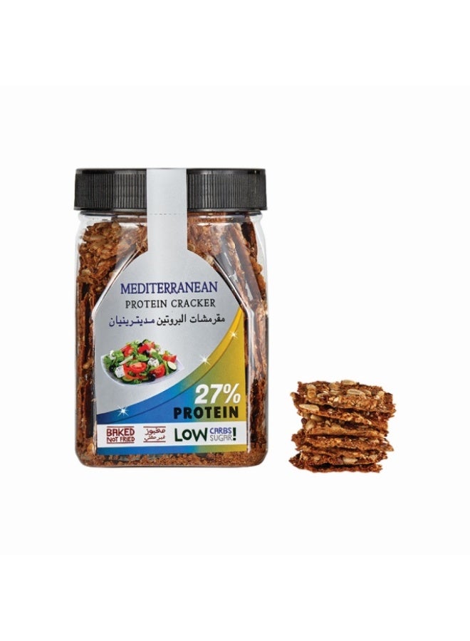 Mediterranean Protein Crackers, 27% Protein - 200g, UAE