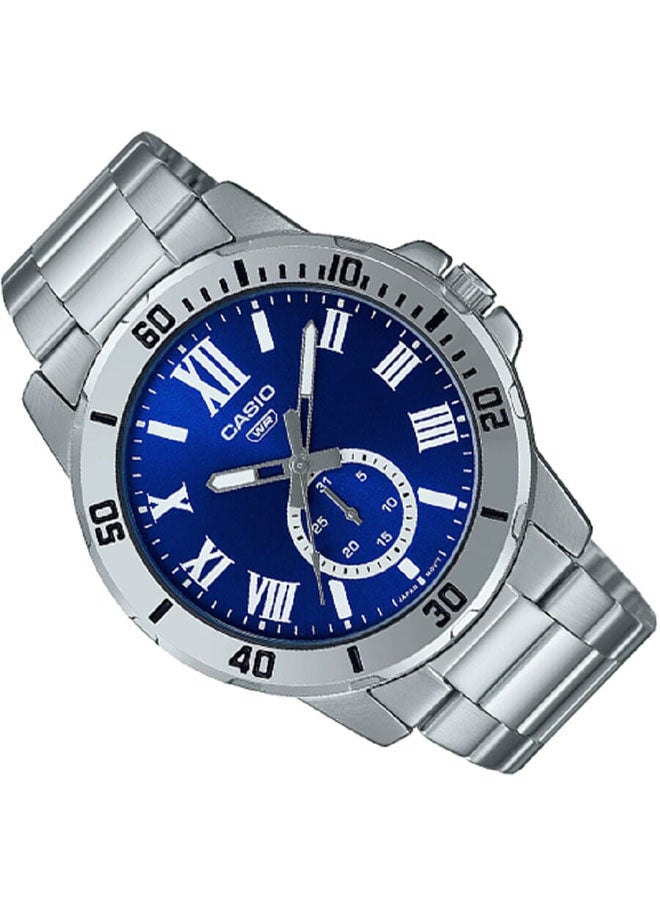 CASIO ساعة يد تناظرية من الستانلس ستيل MTP-VD200D-2BUDF - Image 2