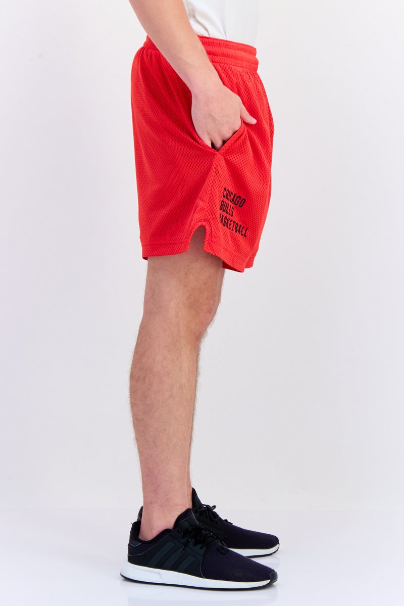 Nike Men loose Fit Basketball Shorts, Red  - Image 2