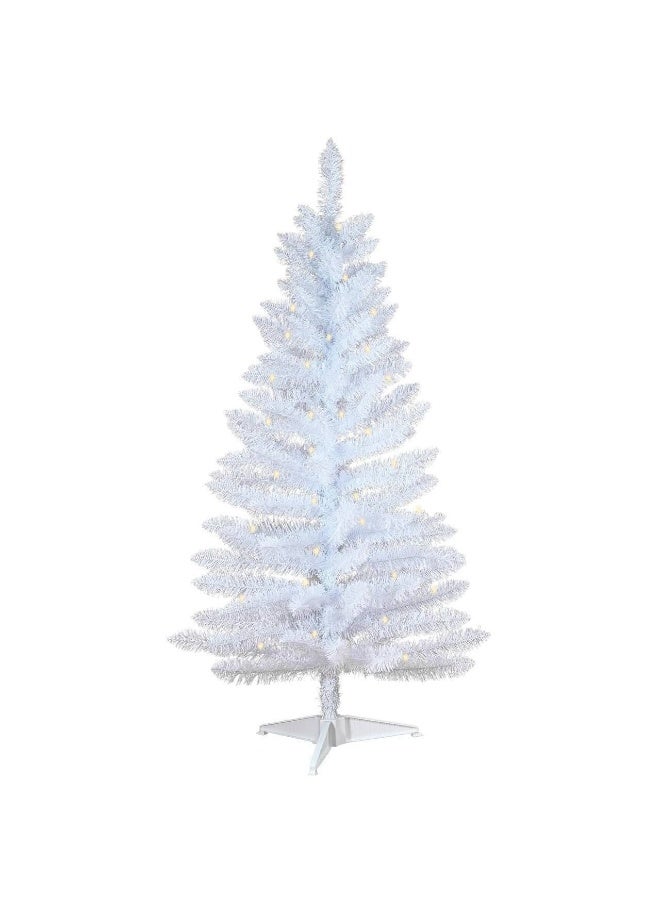 شجرة الكريسماس المنتظرة شجرة الأبيض الثلجي الشجره العادية الشجرة بالعمود المعدني اللين في الحركة و القعدة البلاستيك  المقاس : ١٥٠ سم - Image 2
