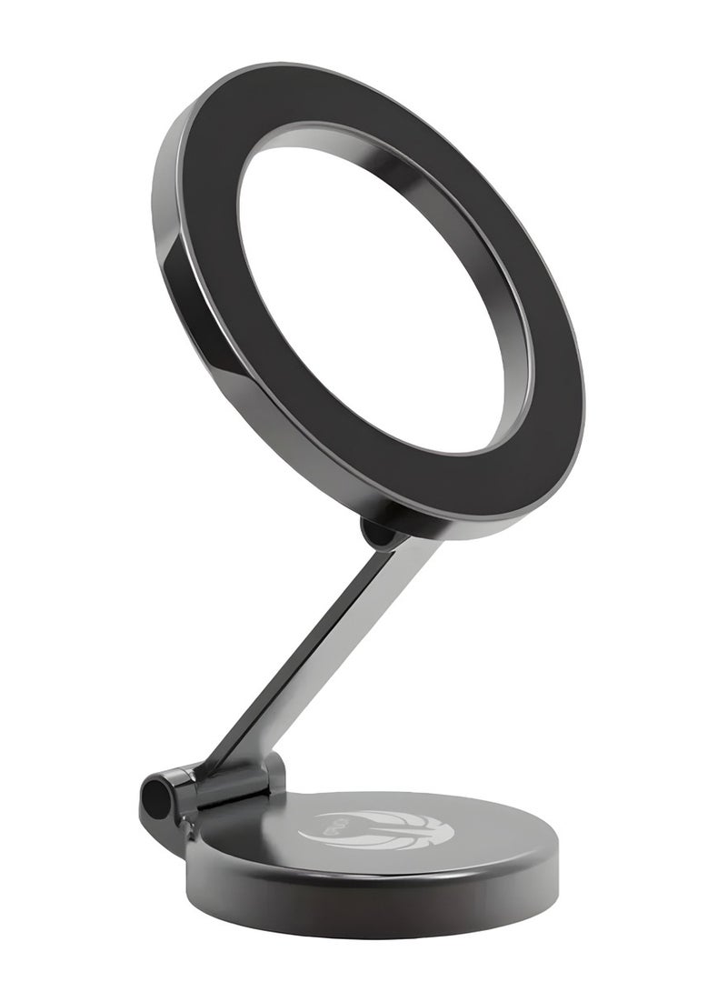YOUFO YOUFO Foldable Magnetic Phone Holder and Hanging pendent with MagSafe Support – 360° Rotation, Zinc Alloy Body, Adjustable Viewing Stand for iPhone 12–16 Series & All Phones with Metal Ring Y4857 - Image 2