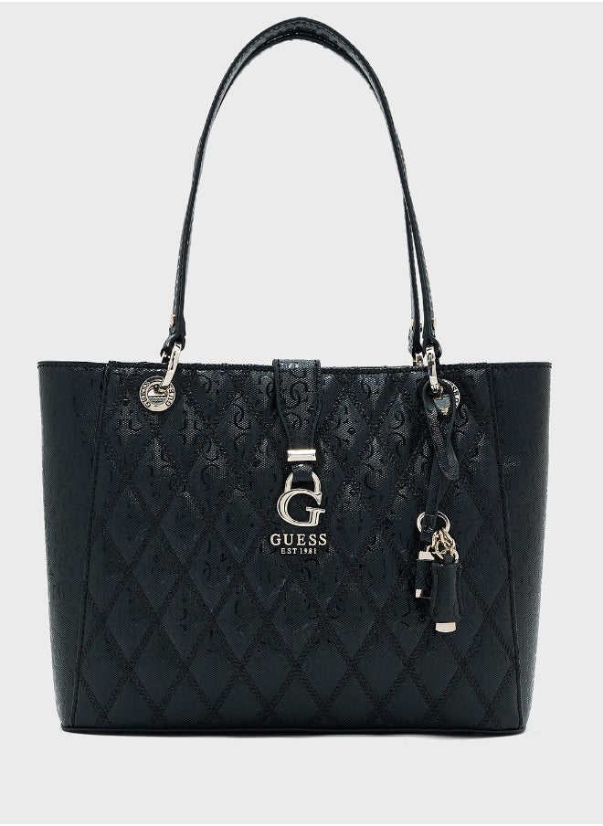 GUESS Adi Small Noel Tote  - Image 1