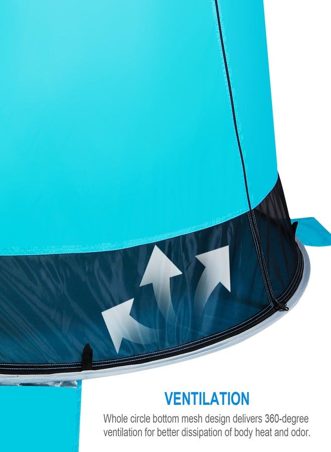 WolfWise UPF 50+ Easy Pop Up 3 Person Beach Tent Sport Umbrella Instant Sun Shelter Tent Sun Shade Canopy - Image 5