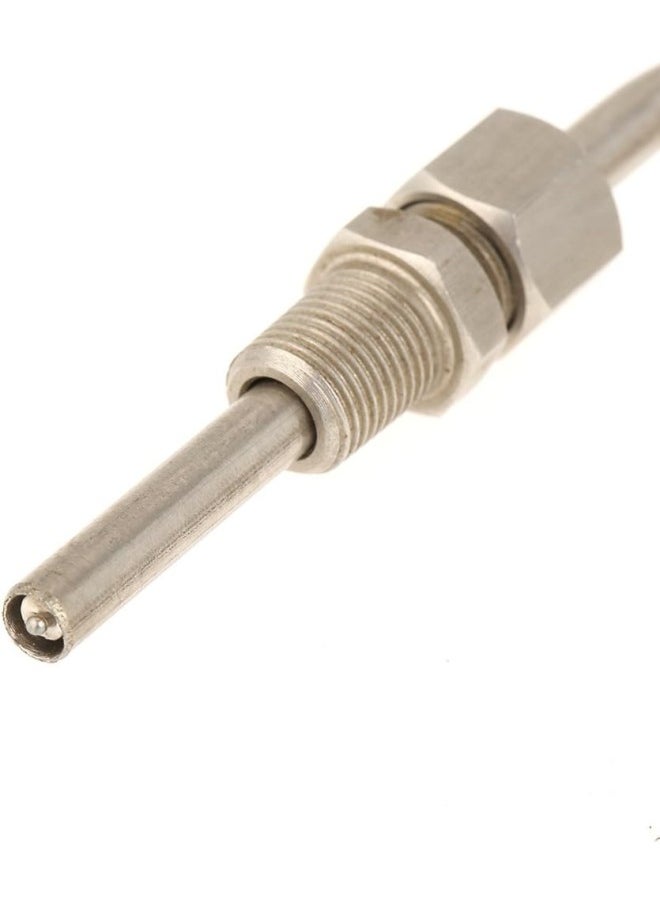 silvercnc - EGT K Type Thermocouple,Thermocouple Temperature Sensors for Exhaust Gas Temp Probe with 1/8inch NPT Threads Exposed Tip Connector - Image 1