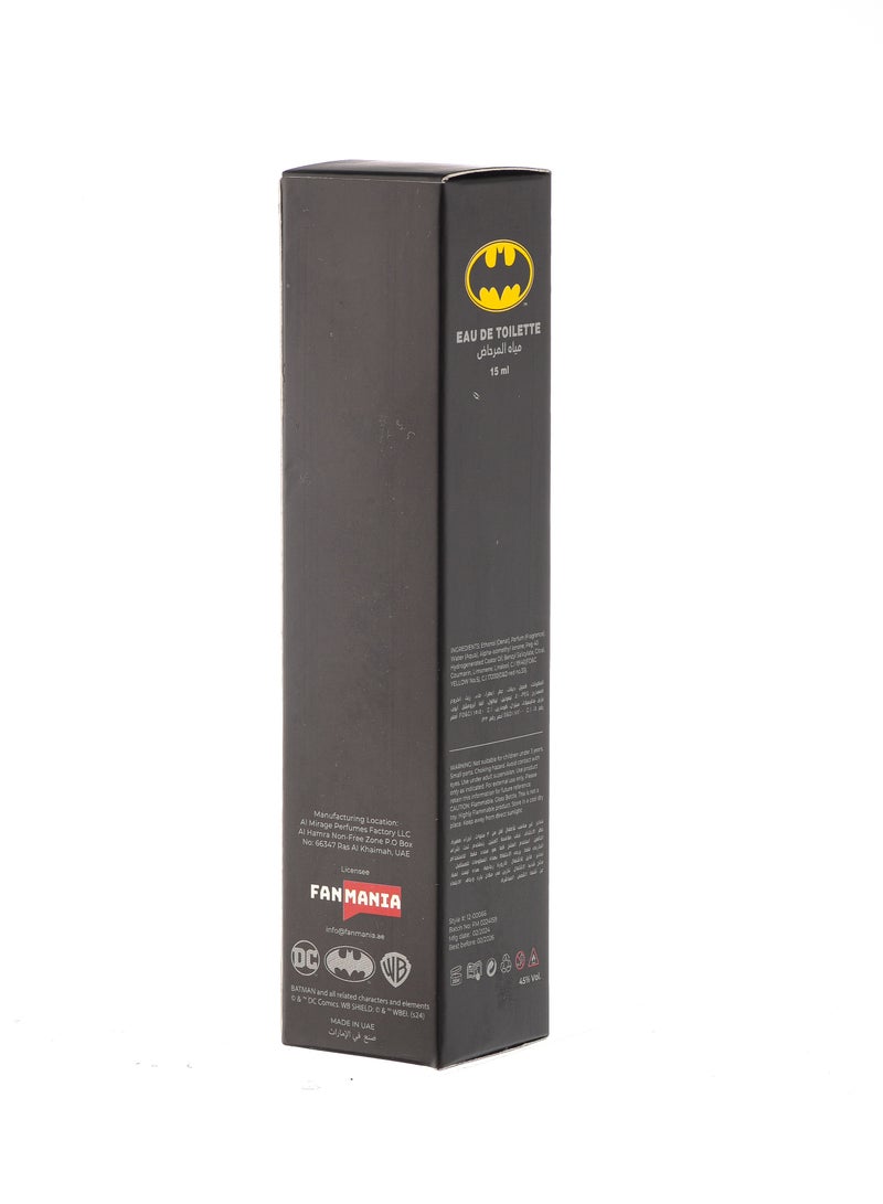 Warner Bros Pretty Things By UrbanHaul X Warner Brothers Batman Perfume for Boys 15ML  - Image 3