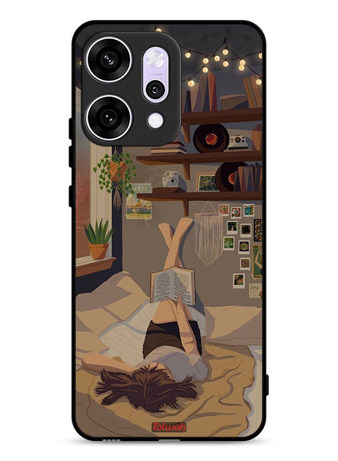 Tolwak Oppo Reno14 Protective Case Cover Studying Art - Image 1