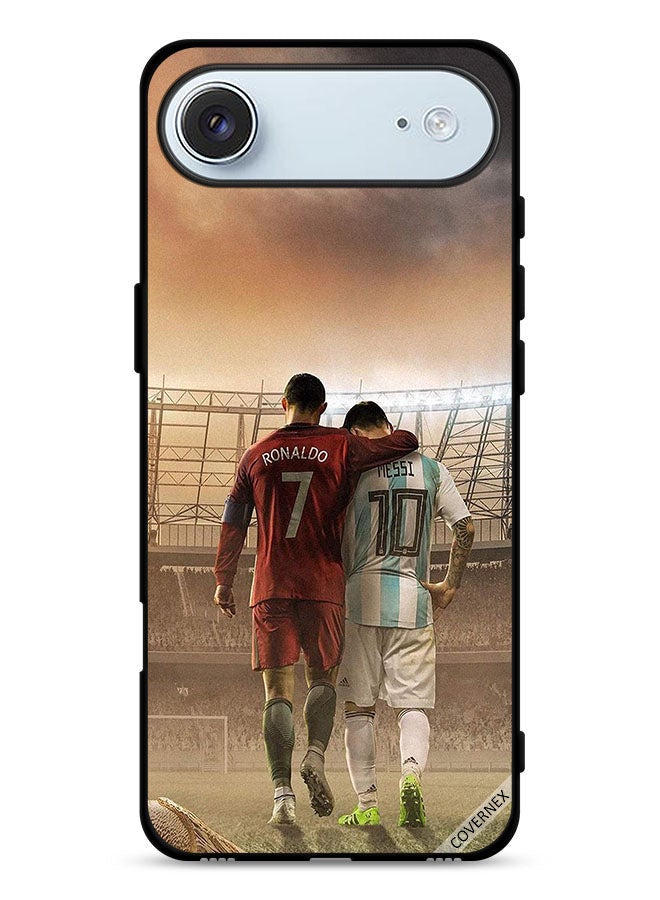 Covernex Apple iPhone Air Protective Case Cover Messi & CR7 Ronaldo - Image 1