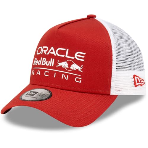 New Era Red Bull Racing F1 Seasonal E-Frame Trucker Cap, Red, osz - Image 1