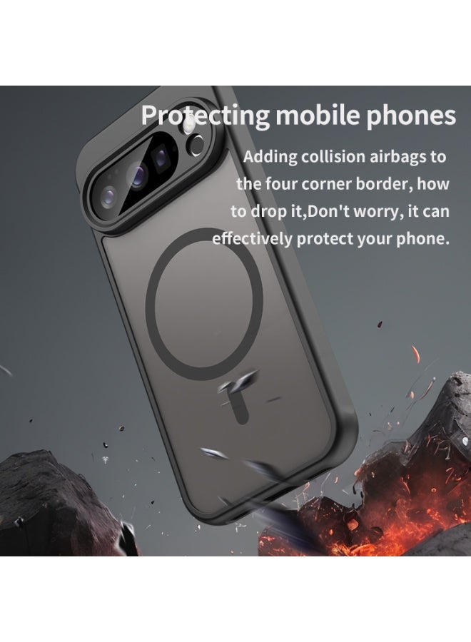 general for Google Pixel 10pro Case, 【MagSafe Compatible】 Anti-Collision and Shockproof Case Ultra Thin Translucent Case for Pixel 10pro - Image 3