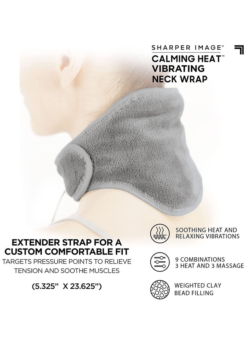 Rabos Neck Wrap Basic The Personal Electric Neck Calming Heating Massaging Pad with Vibrations - Image 4