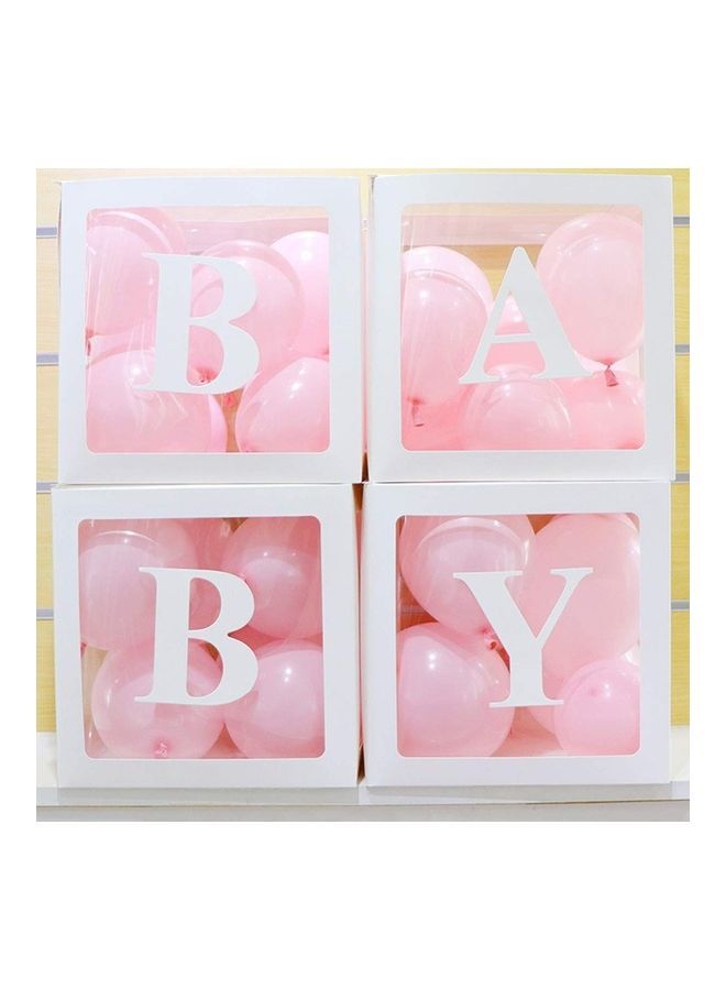 NIBEMINENT Baby Shower Balloon Decoration Box - Image 1