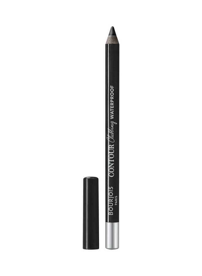 BOURJOIS PARIS قلم تحديد العيون المقاوم للماء من كونتور كلوبينج - 041 - بلاك بارتي، 1.2 جرام  - Image 1