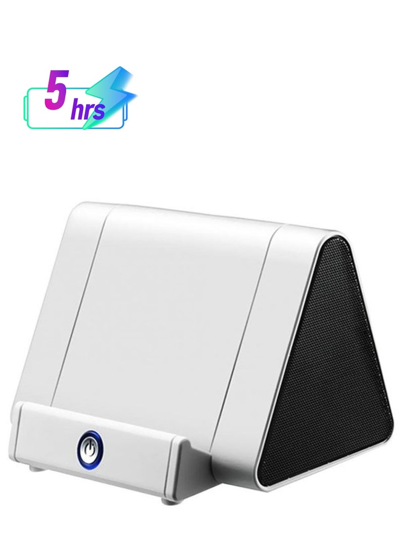 NIBEMINENT Wireless Induction Speaker White 
