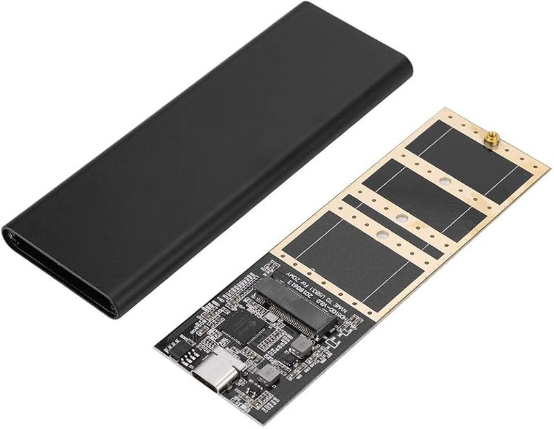 Aluminum M 2 NVMe SSD Enclosure USB 3 1 Hard Drive Box for 2230 to 2280 SSD - Image 4