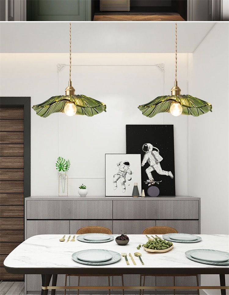 Pendant Light with Glass Shade, E27 - Image 5