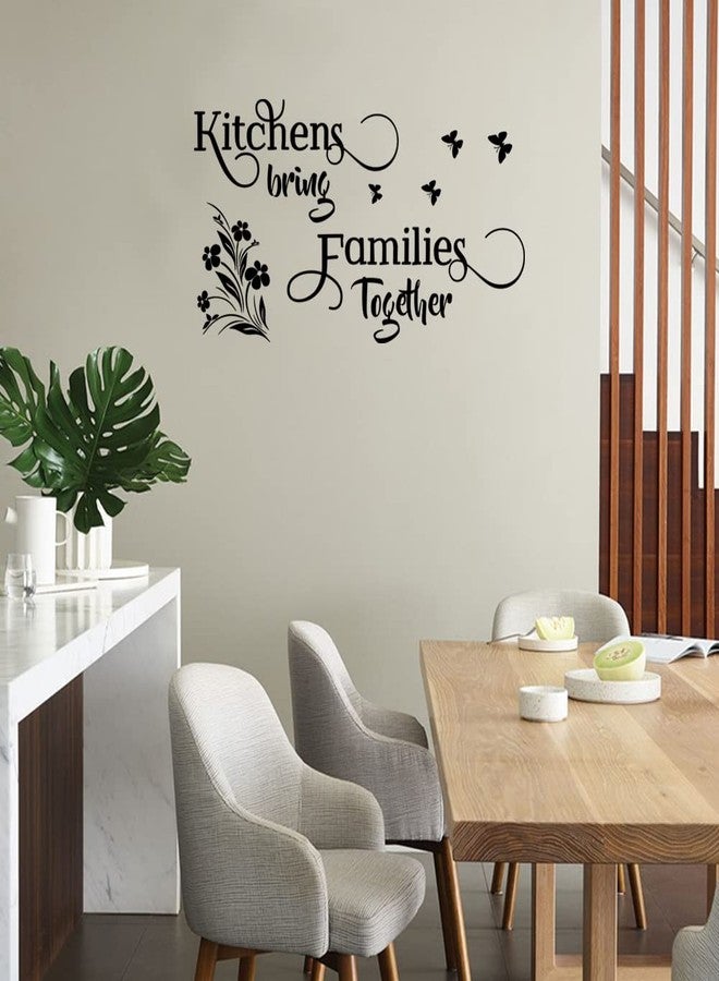 Fencosyn Kitchens Bring Families Together Kitchen Wall Decor Stickers Vinyl Art Mural Home Decoration Quotes - Image 5