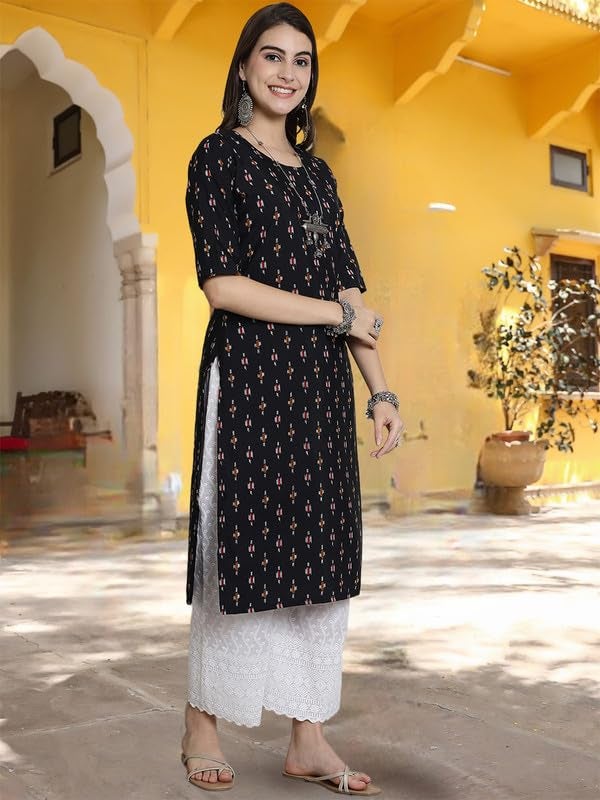 Tee Projekt Crepe Digital Printed Kurti for Women's ll Effortless Elegance Kurti (Pack of 6) - Image 5