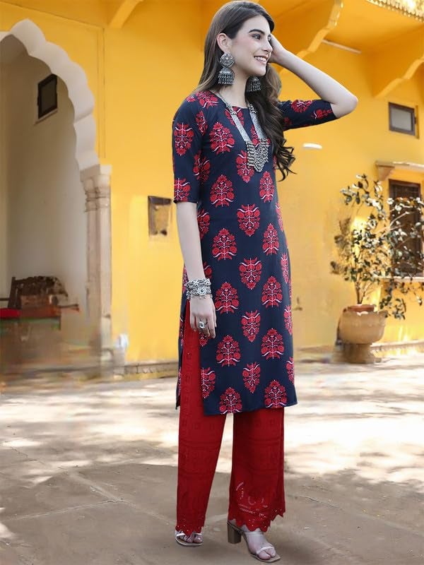 Tee Projekt Crepe Digital Printed Kurti for Women's ll Effortless Elegance Kurti (Pack of 6) - Image 4