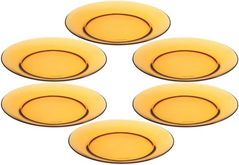 DURALEX طقم 6 صحون زجاجية DURALEX Vermeil 3006df06 بحجم 235 سم - Image 1