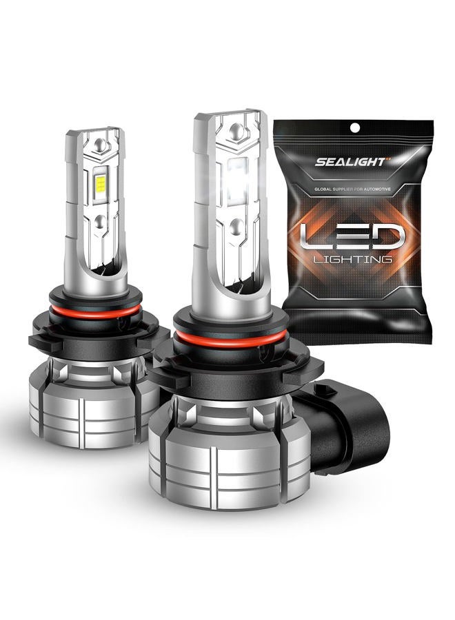 SEALIGHT H10 9140 9145 LED Fog Light Bulbs or DRL, 10000LM 6500K Cool White, 9040 9045 Fog Light LED Bulbs 24W 5530 CSP Chips, Front Fog Lamps for car, trucks, Non-polarity, Pack of 2 - Image 1