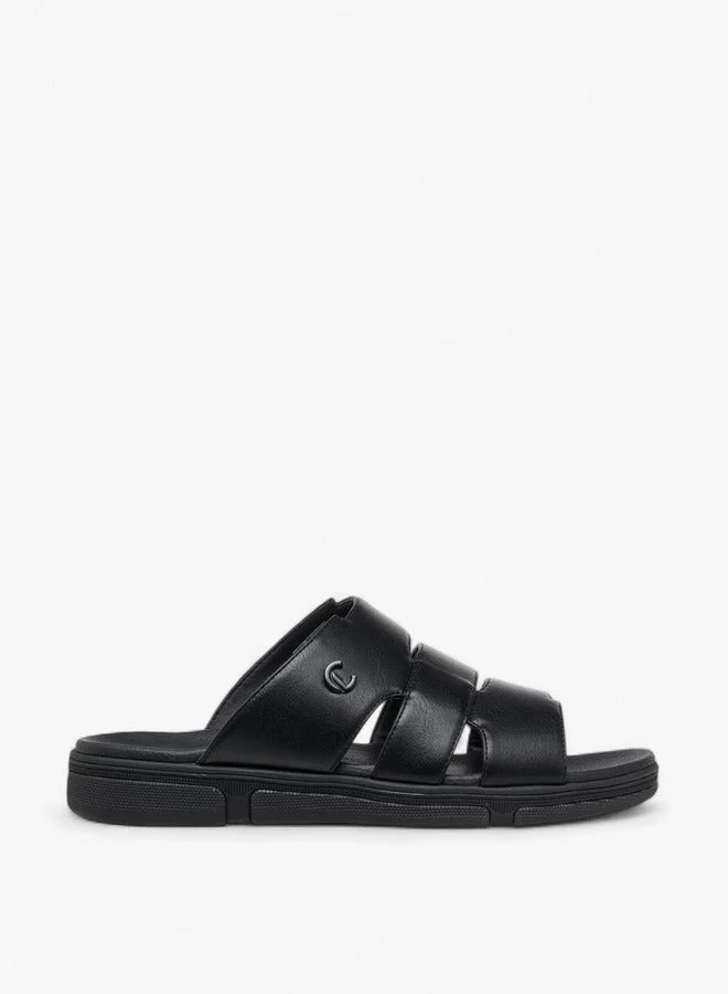 Le Confort Men Solid Slip-On Comfort Sandals