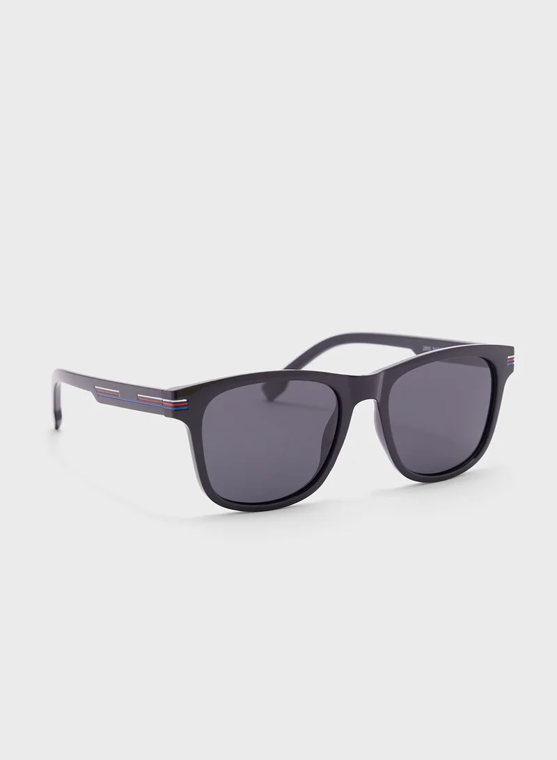 Seventy Five Polarized Lens Wayfarer Sunglasses