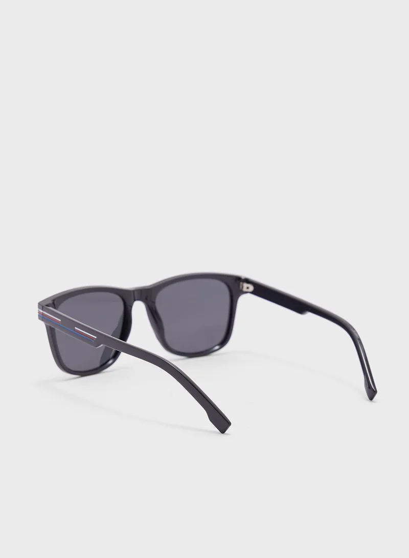 Seventy Five Polarized Lens Wayfarer Sunglasses