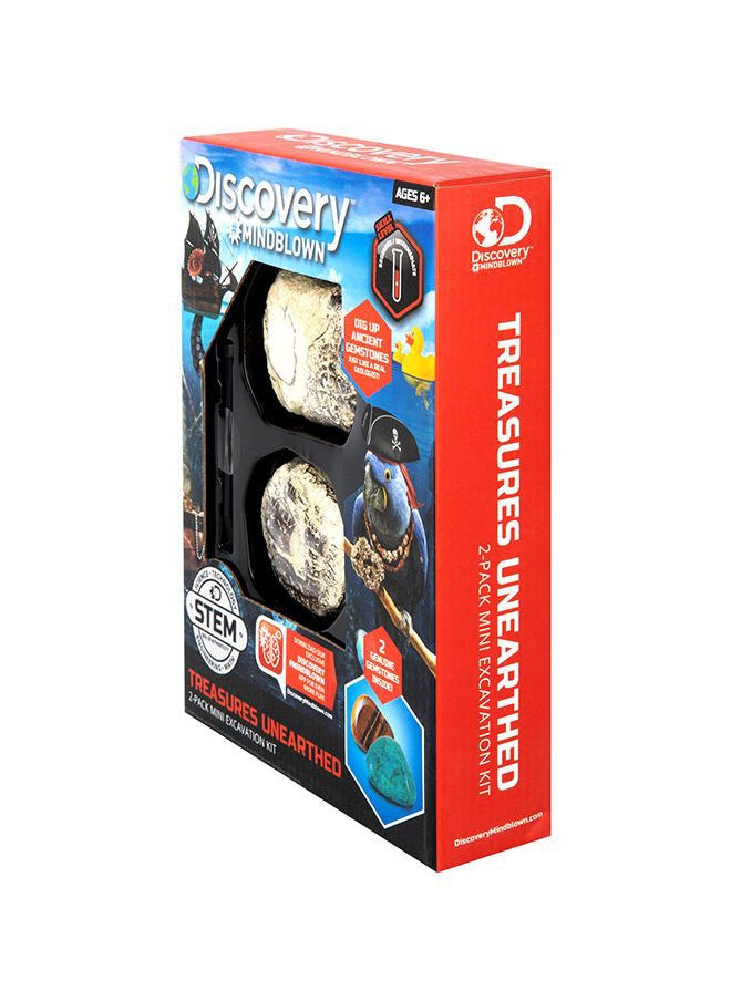 Discovery Mindblown Toy Excavation Kit Mini Treasure 2Pc  - Image 2