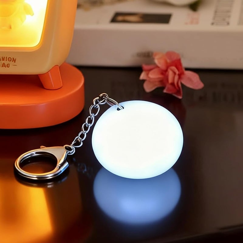 All temp range compatible build Love Wallet Tote Bag Touch Sensing Light, Purse Light for Women, LED Automatic Glow Lights, Heart Bag Lamp with Motion Sensor, Rechargeable Mini Flashlight for Handbags & Gifts (2Pcs-C) Processed natural substance - Image 5