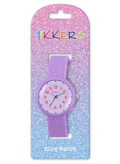 Tikkers Tikkers Purple Glitter Strap Girls Watch - ATK1102  - Image 5