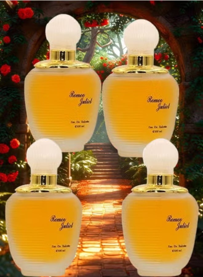 Bn Parfum 4 Pieces Romeo Juliet Perfume 100ML - Image 1