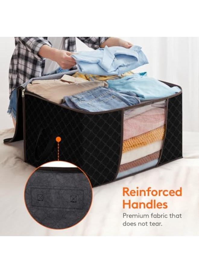 Generic - Foldable Storage Clothes Bag, Pack Of 3 - Image 1