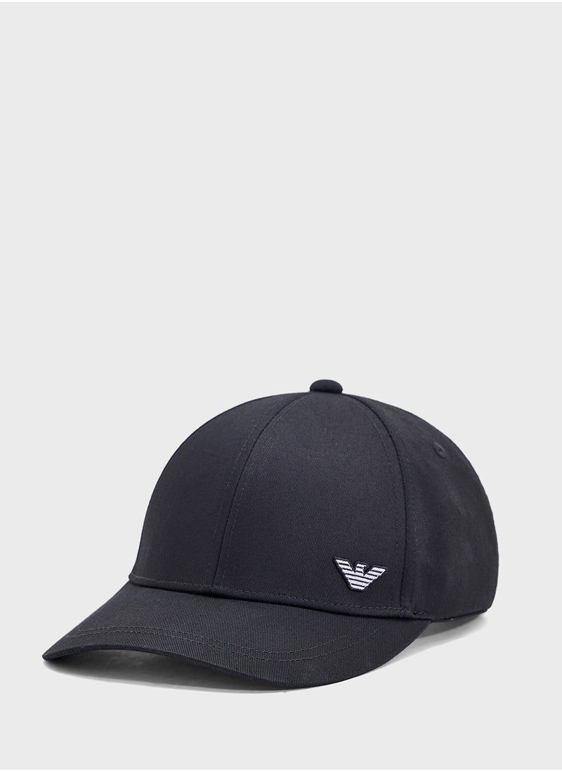 EMPORIO ARMANI Logo Beachwear Curved Peak Cap Cap  - Image 1