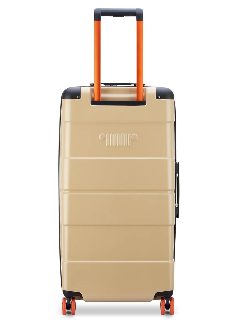 Jeep  Jh002B 80 cm Hardcase 4 Double Wheel  Expandable Check-In Luggage Trunk Warm Sand  | Best Price UAE