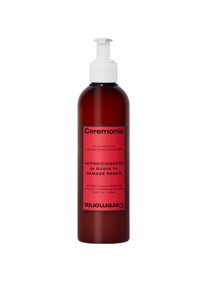 CEREMONIA Guava Conditioner for Damaged and Color Treated Hair, 250ml - Image 1