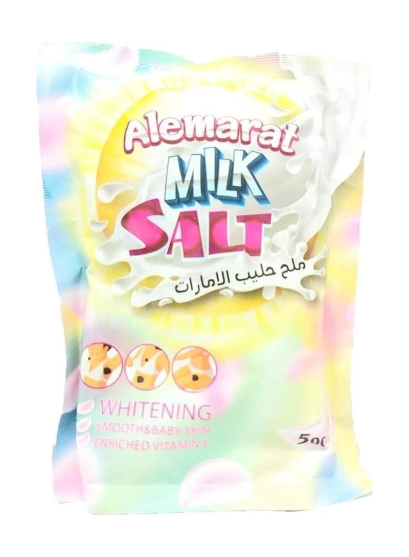 Emarat Emirates milk salt for exfoliating and lightening the skin and body